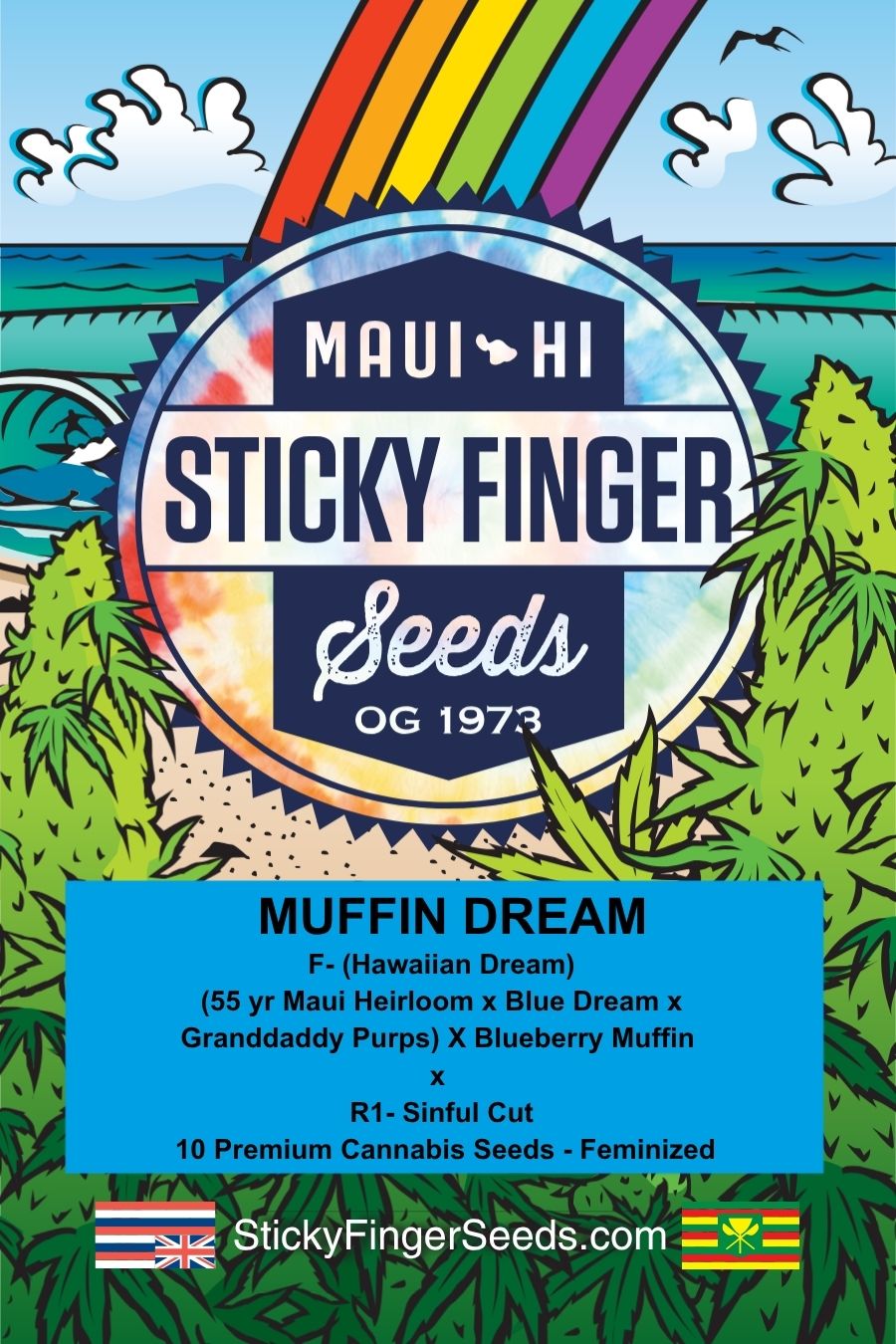 Muffin Dream cannabis strain by Sticky Finger Seeds